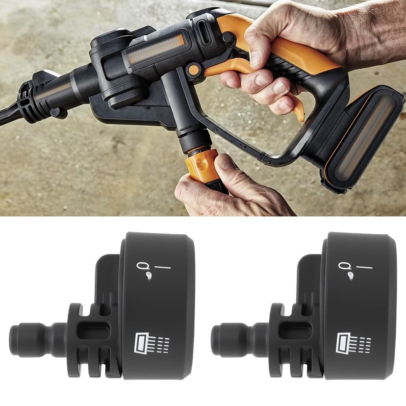 SG Store 2-Piece Pressure Washer Nozzle Compatible with WORX Hydroshot WG620e WG629e WG630e WG644 - 3
