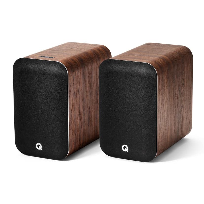 Q Acoustics Q M20 Noyer - Enceinte sans-fil Hi-Fi (la paire) - 1