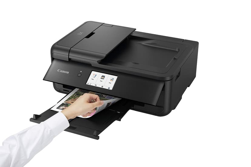 Canon PIXMA TS9550a Imprimante Multifonction Jet d’Encre Couleur Format A3 et A4 (5 encres séparées, WiFi, LAN, 2 chargeurs de Papier, Impression Recto Verso) Noir - 7