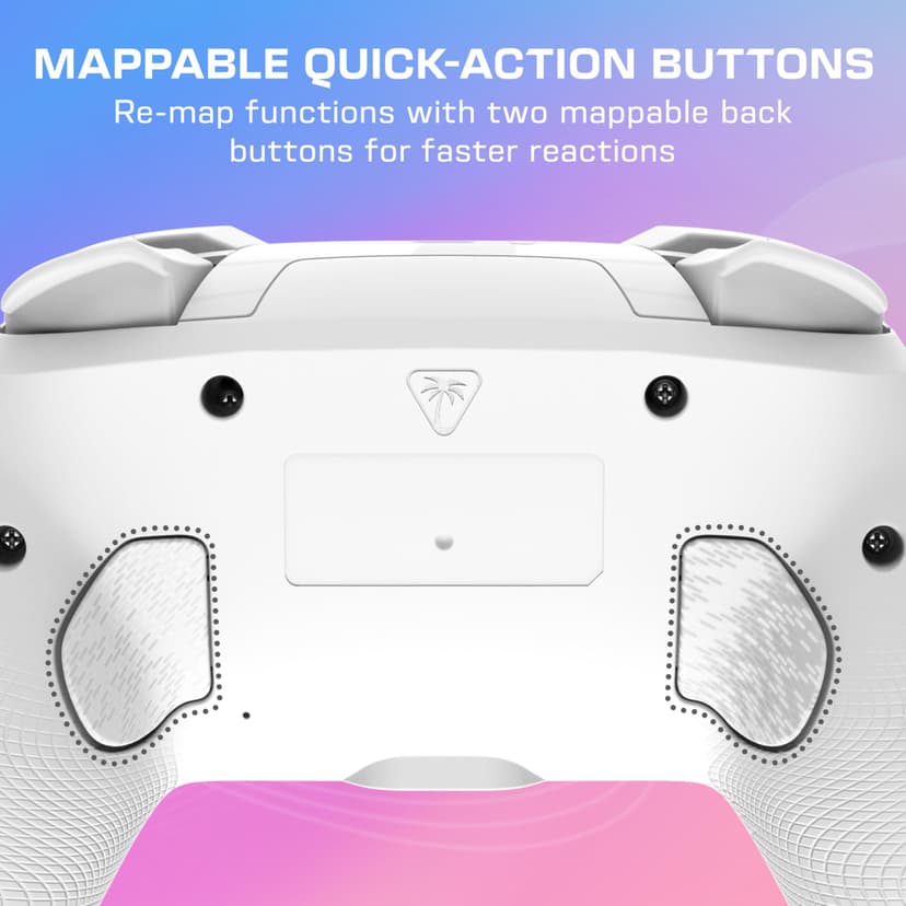 Turtle Beach Afterglow Wave White Wireless RGB Gaming Controller. Officially Licensed for Nintendo Switch 2 - 3