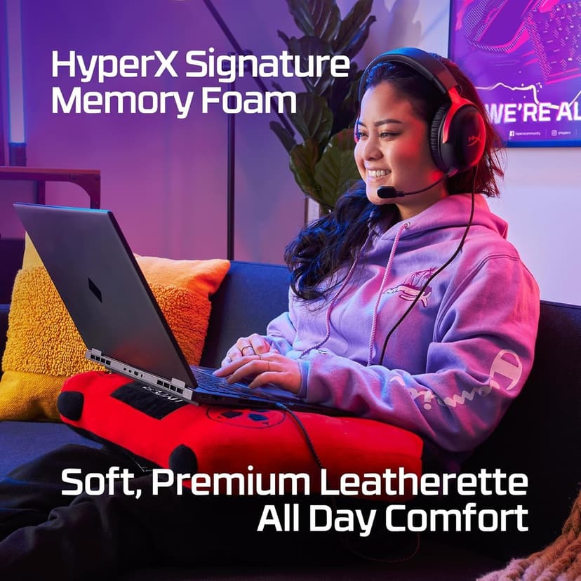 HyperX Cloud III – Casque de Gaming Filaire, PC, PS5, Xbox Series X|S, DTS, Mousse à mémoire de Forme, Microphone au Son cristallin de 10 mm, avec Suppression du Bruit, USB-C, USB-A, 3.5mm – Noir - 3