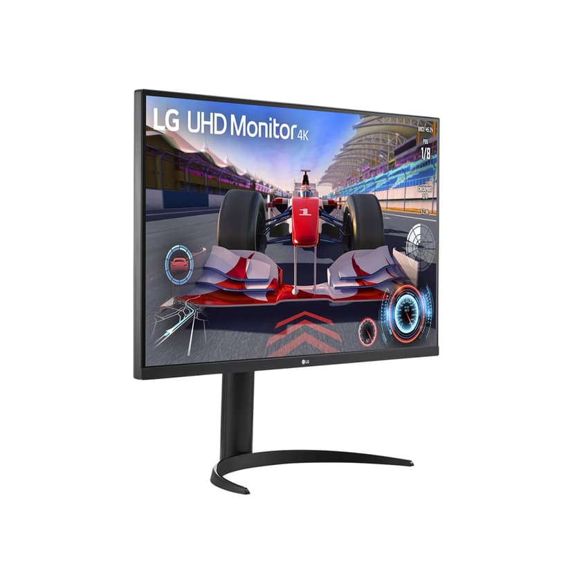 LG 32UR550 32" UltraHD 4K LED VA HDR 10, 3840x2160, 4ms, AMD FreeSync 60Hz, 10W Stereo Audio, HDMI 2.0 (HDCP 2.2), Display Port 1.4, AUX, Pivot Stand, Anti-Glare Display, Flicker Safe, Black - 4