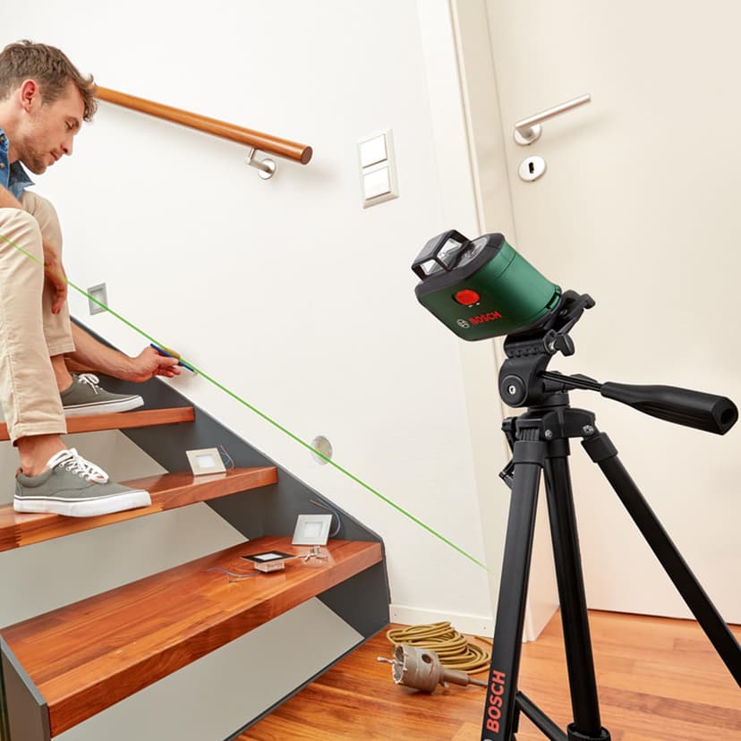 Bosch Laser lignes AdvancedLevel 360 avec trépied premium (3 laser lignes avec laser à 360° pour un alignement dans toute une pièce, dans boîte carton) - 6