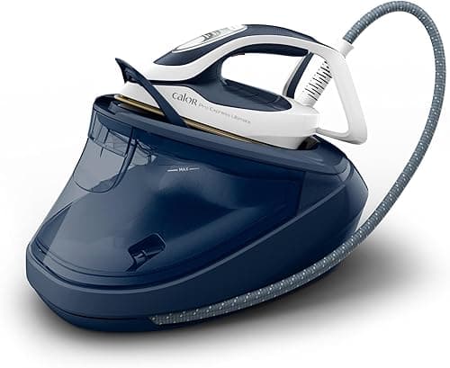 Calor Pro Express Ultimate Steam Generator 170 g/min, Pressure 8 Bars, Pressing 590 g/min, 3 Simple Modes, Long Lasting Performance, Vertical Steaming, Made in France GV9720C0