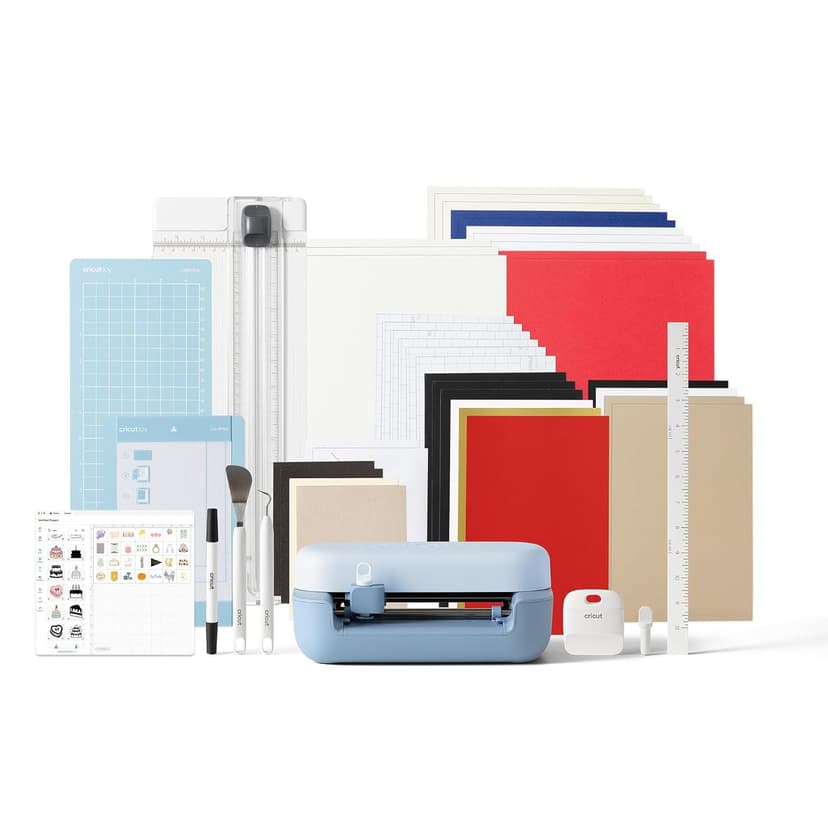 Cricut Joy™ 2 Essential Bundle + Digitale Inhalte. Intelligente kompakte Schneidemaschine – perfekt für Projekte wie individuelle Karten, einfache Aufkleber & Etiketten - 1