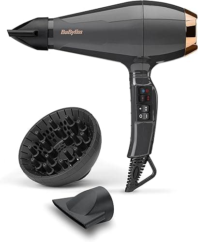 BaByliss Sèche-cheveux Air Pro avec Diffuseur - Fabriqué …