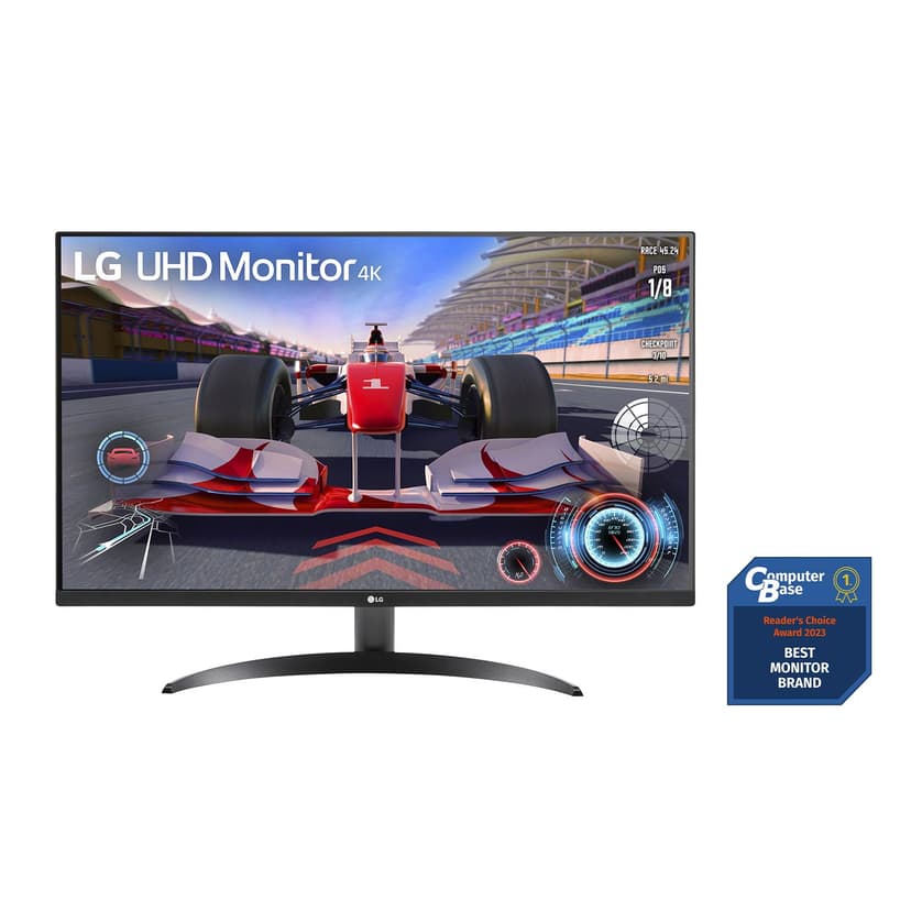 LG Ultrafine™ 32UR500-B Ecran PC 4K 32" - Dalle VA résolution UHD 4K (3840x2160), 4ms GtG 60Hz, HDR 10, DCI-P3 90%, AMD FreeSync, inclinable, Haut-parleurs intégrés - 2