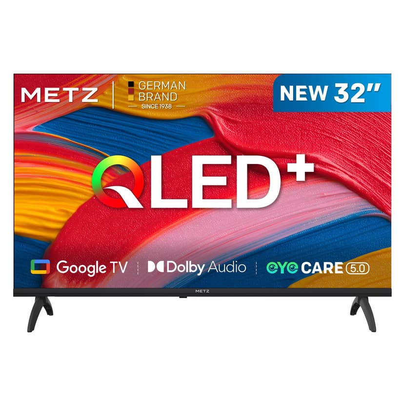 Metz 32 Pouces (80 cm) Smart TV Google Television LED, QL… - 1