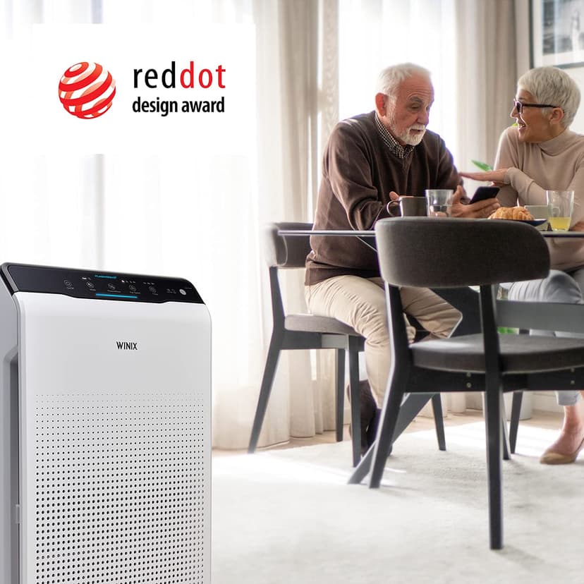 Winix Purificateur d'air Zero, CADR 390 m³/h, (jusqu'à 99m²) HEPA H13 et Technologie PlasmaWave. Réduit à 99,999% pour Les Salons et Bureaux, Blanc - 7