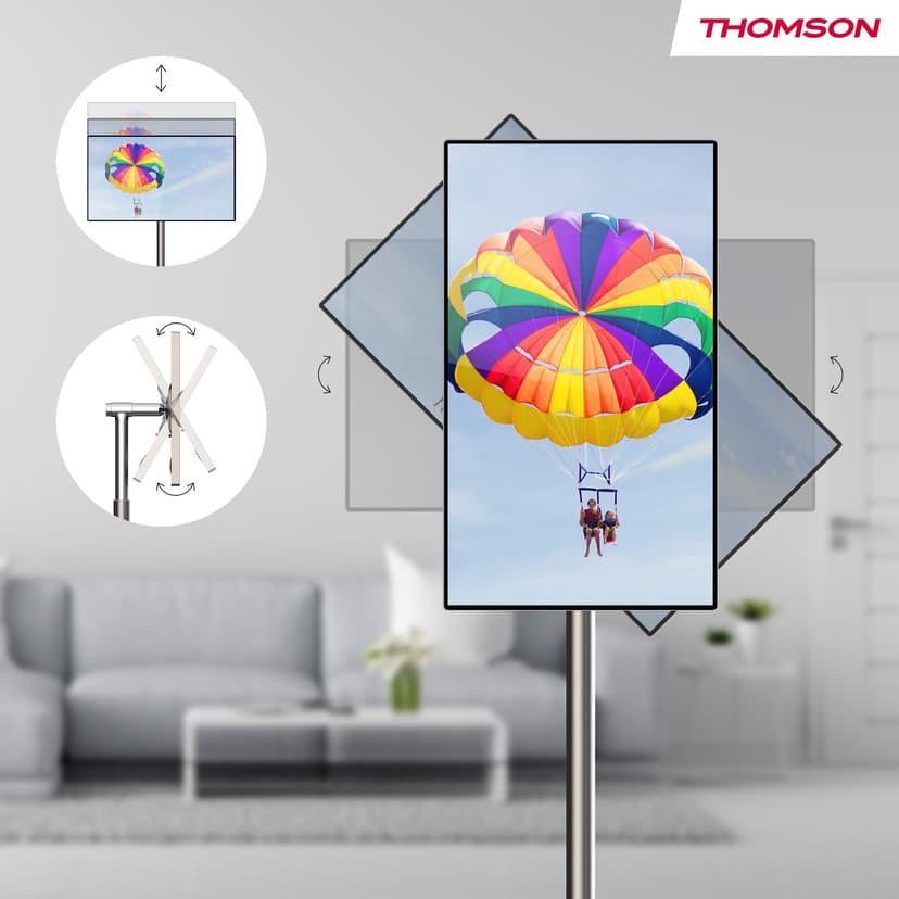 Thomson 32HG4M45GB HD TV (1366x768), Portable Android TV, Voice Control, Bluetooth 5.1, HDMI, Wi-Fi, Up to 4 Hours Battery Life - 6