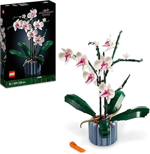 LEGO Botanicals Orchid - Artificial Plant Set for Adults …