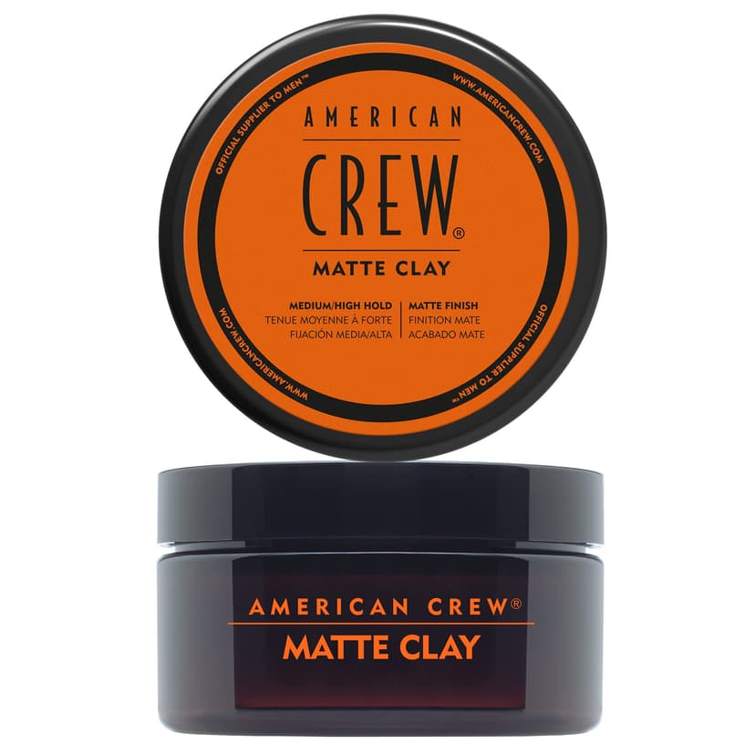 American Crew Texturising Matte Clay with Medium Hold and Low Shine, Gifts for Men, for Control and Definition, Non-Greasy formula, Hair Styling for Men - 85 g - 1