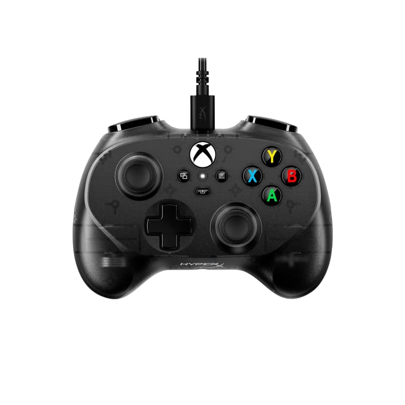 HyperX Clutch Tan - Manette gaming mini compacte noire avec câble pour Xbox Series X|S sous licence et fonctionnalité complète - 1