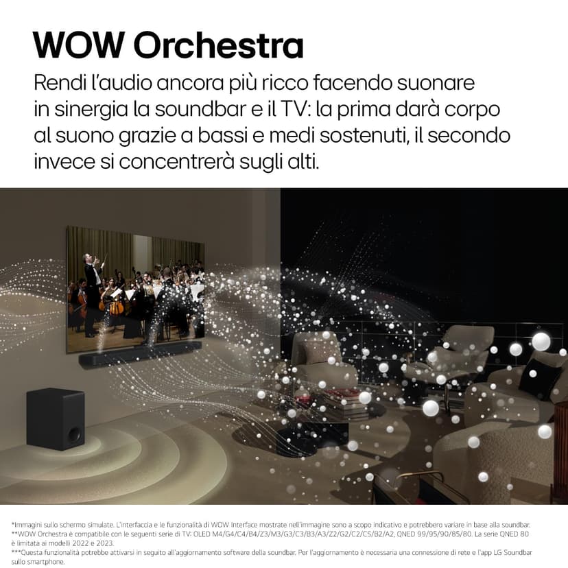 LG S95TR Barre de Son Intelligente, 810 W, 9,1,5 canaux, Son Surround Dolby Atmos et DTS, Large connectivité, Bluetooth, USB, entrée Optique, Noir - 5