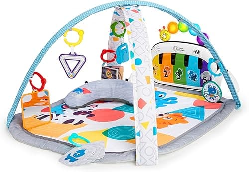Baby Einstein 4-in-1 Kickin Tunes Play Gym, Tummy Time Ba…