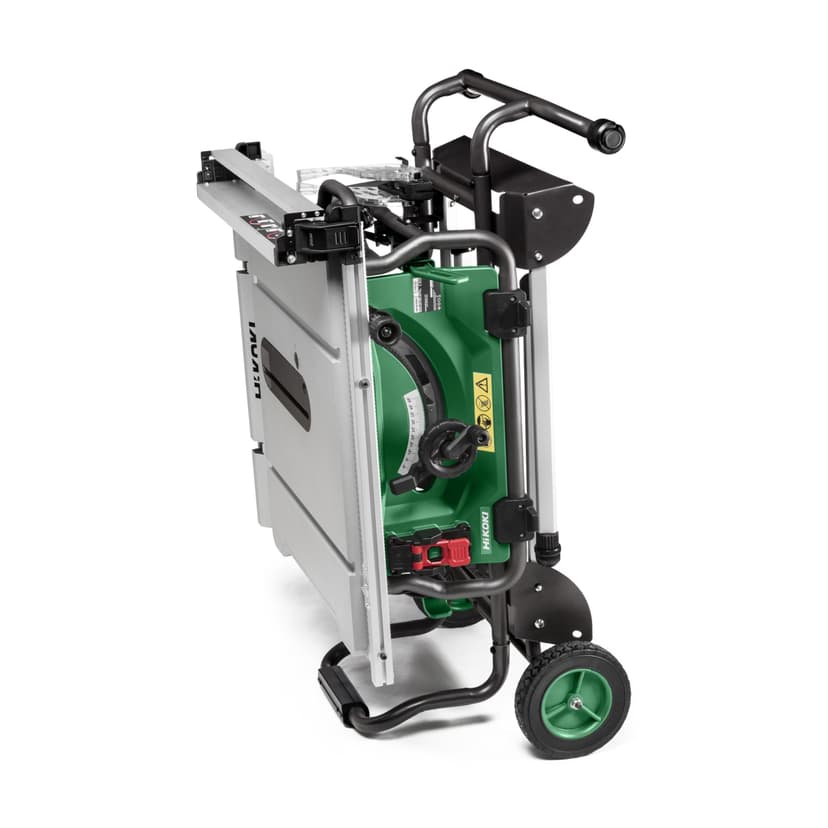 HiKOKI Tischkreissäge C10RJ (1500W, Sägeblatt Ø255mm, Softstart, Parallelanschlag, Tischverbreiterung, Elektrische Bremse, Überlastschutz, Sägeblatt, INKL. Untertisch mit Rädern) - 7