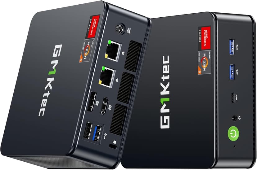 GMKtec EVO-X2 AI Mini PC AMD Ryzen AI MAX+ 395 (16K/32T, up to 5.1GHz), 126 Tops AI Performance, 96GB DDR5 RAM M.2 PCIE 4.0 X4 2TB SSD, Mini Gaming PC with 8060S Graphics Card | WiFi 7 | USB 4.0 | - 1