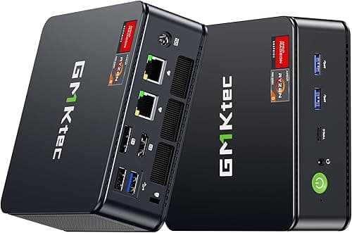 GMKtec EVO-X2 AI Mini PC AMD Ryzen AI MAX+ 395 (16K/32T, up to 5.1GHz), 126 Tops AI Performance, 96GB DDR5 RAM M.2 PCIE 4.0 X4 2TB SSD, Mini Gaming PC with 8060S Graphics Card | WiFi 7 | USB 4.0 |