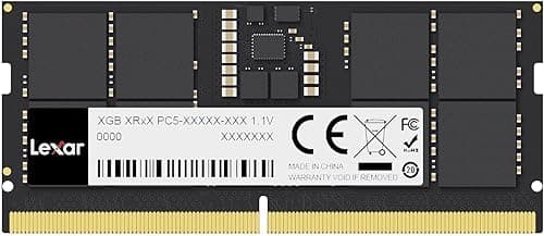 Lexar SODIMM RAM DDR5 16Go 5600 MHz, 262-Pin DDR5 SODIMM …