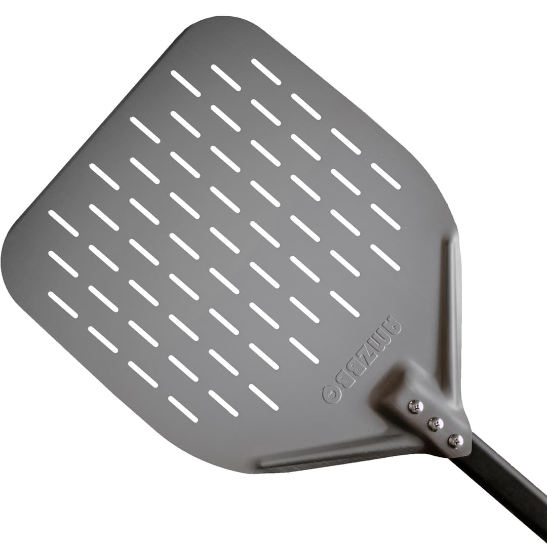 AMZBBQ® Premium Pizza Peel - 35 x 35 x 71 cm Perforated P…
