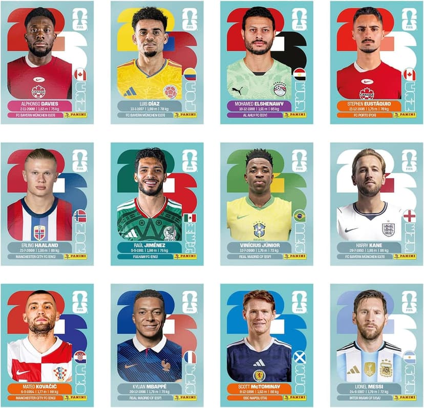 FIFA World Cup 2026 Sticker Collection x100 Packs - 4
