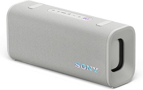 Sony ULT FIELD 3 - Portable Bluetooth Speaker with ULT POWER SOUND, 24hr Battery, IP67, Waterproof, Dustproof, Shockproof, Detachable Shoulder Strap, Compact - Off-White