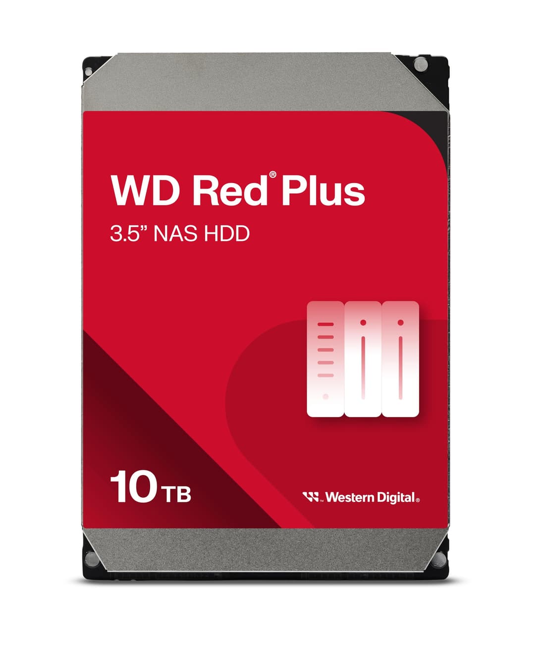 WD Red Plus 10 to NAS Disque Dur Interne 3,5" - 7200 RPM,…