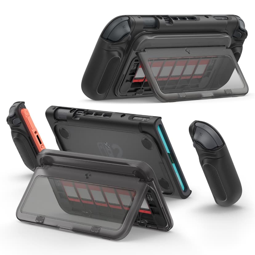 Spigen Snap Switch Case Compatible with Nintendo Switch 2 - Black - 1