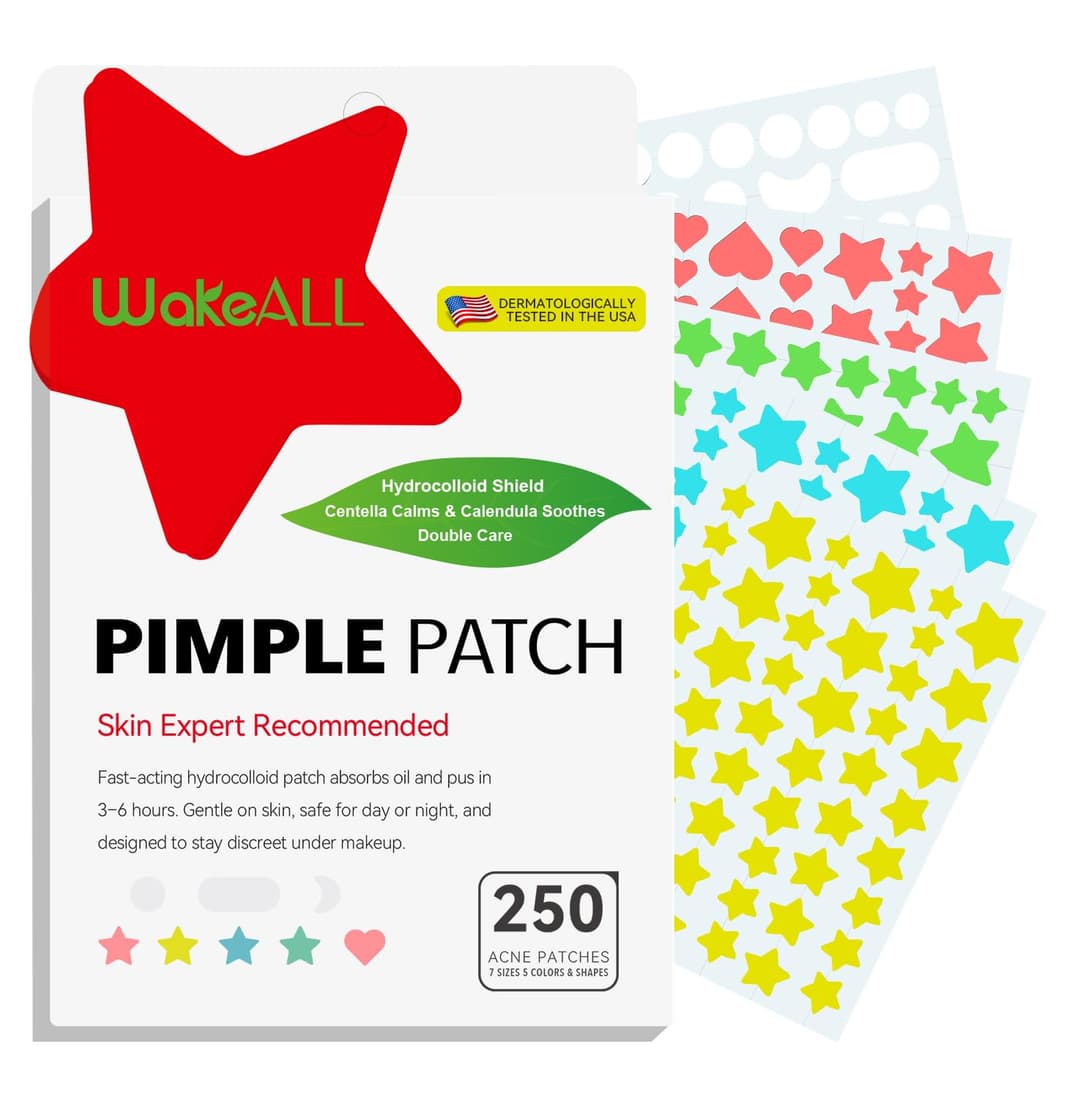 Patch Bouton Hydrocolloïde, Pimple Patch, 250 unités, 7 t…