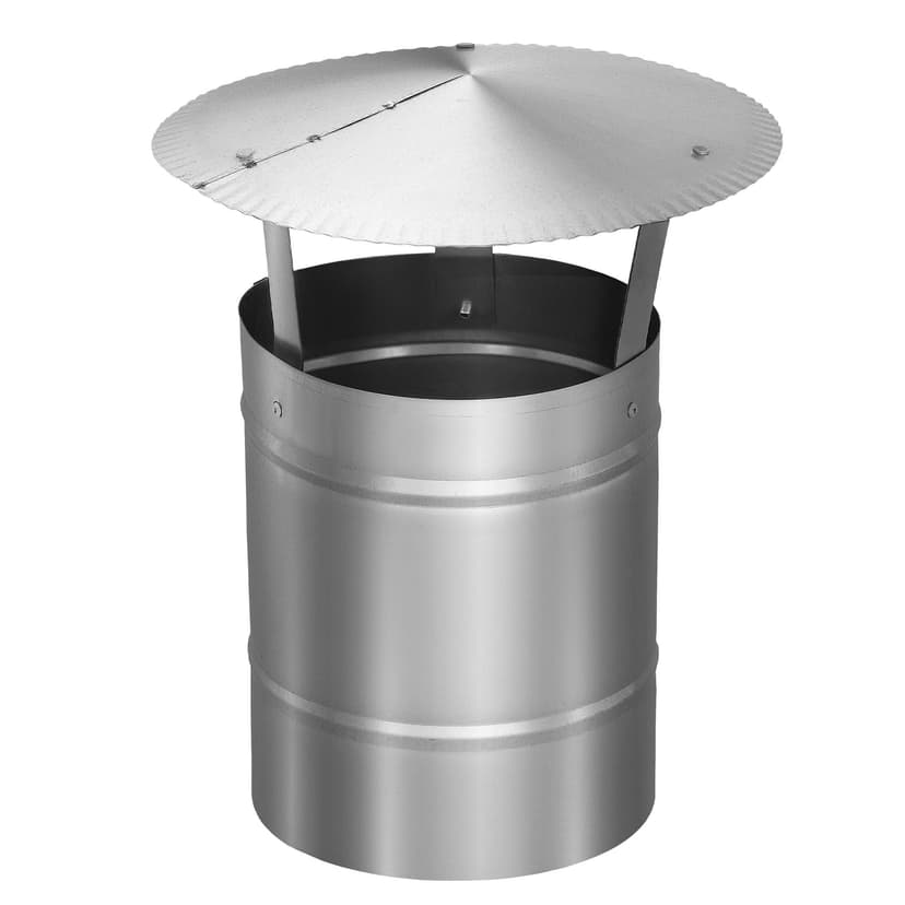 KOTARBAU® Chapeau De Cheminée - INOX - ø 150 mm - Argent … - 1