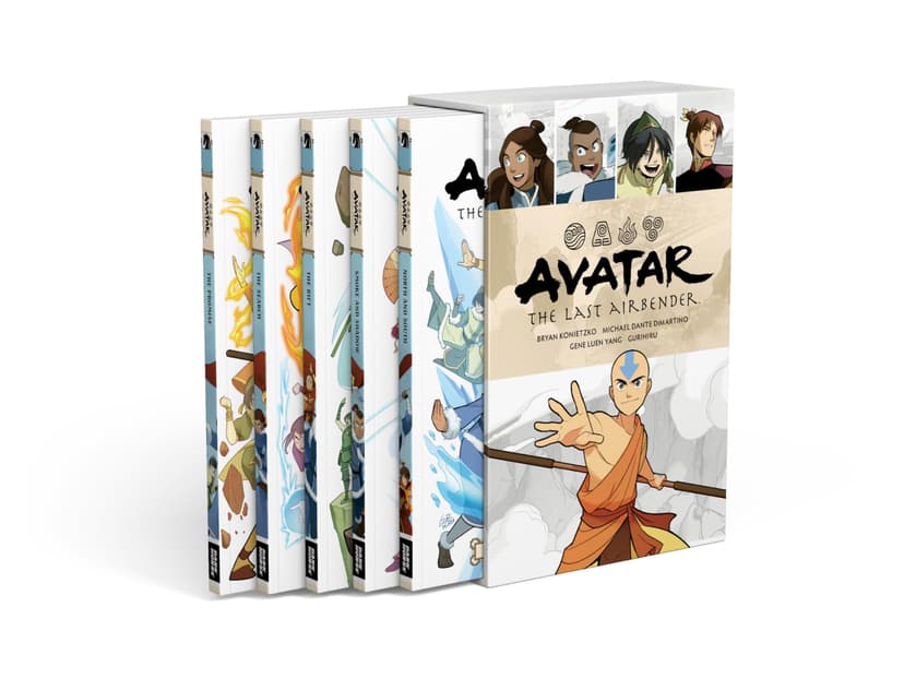 Avatar: The Last Airbender Omnibus Boxed Set: The Last Airbender; North and South / Smoke and Shadow / The Rift / The Search / The Promise - 1