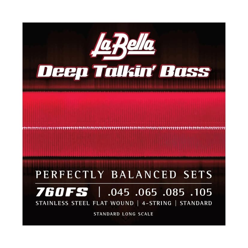 La Bella 760FS-TB Flat Wound Bass Strings Set 45/105 - 2