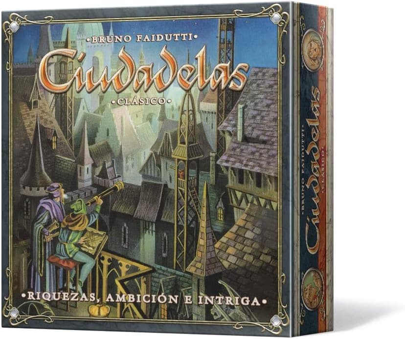 Asmodee Classic Ciudadelas Board Game (Spanish Version) (Edge Entertainment EDGCTD01), Assorted Colour/Model - 1