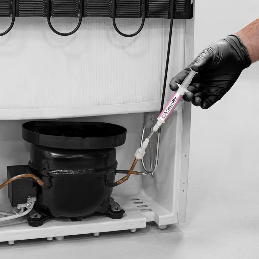 ERRECOM Extreme Ultra White - 6 mL, Refrigerant Leak Stop for Refrigerators with hermetic compressor and R600 - R290 – R134a, adapters not included - 7
