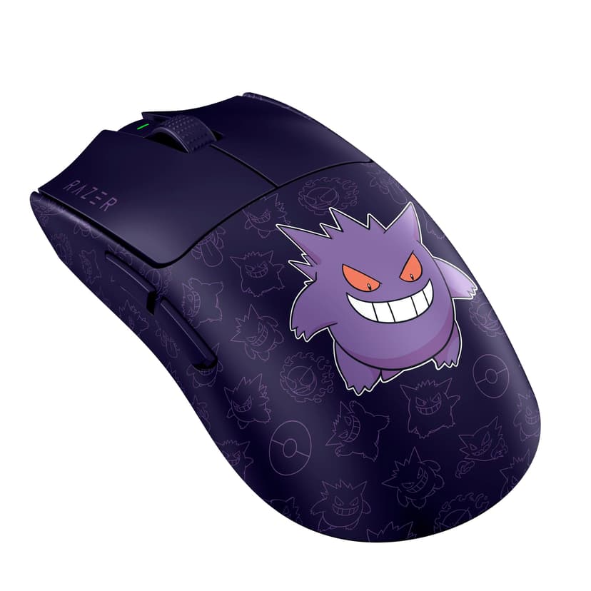 Razer Cobra Gengar Edition - Souris Gaming Filaire légère - Capteur 8500 DPI - 58 g - Commutateurs optiques de 3e génération - Éclairage Chroma - Câble Speedflex - PC/Mac | Pokémon Gengar - 4