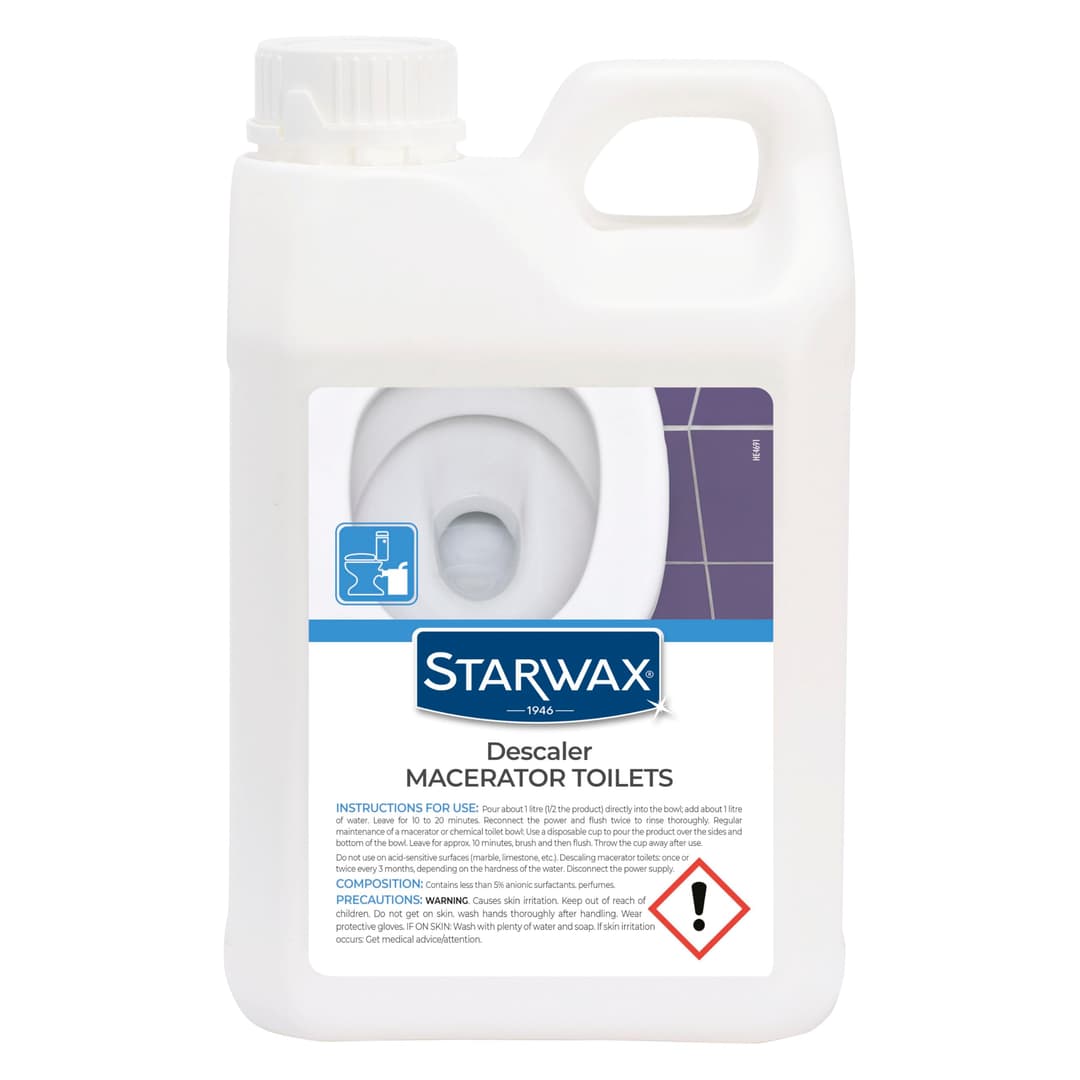 STARWAX - Détartrant pour WC Broyeurs - Détartre sans alt…