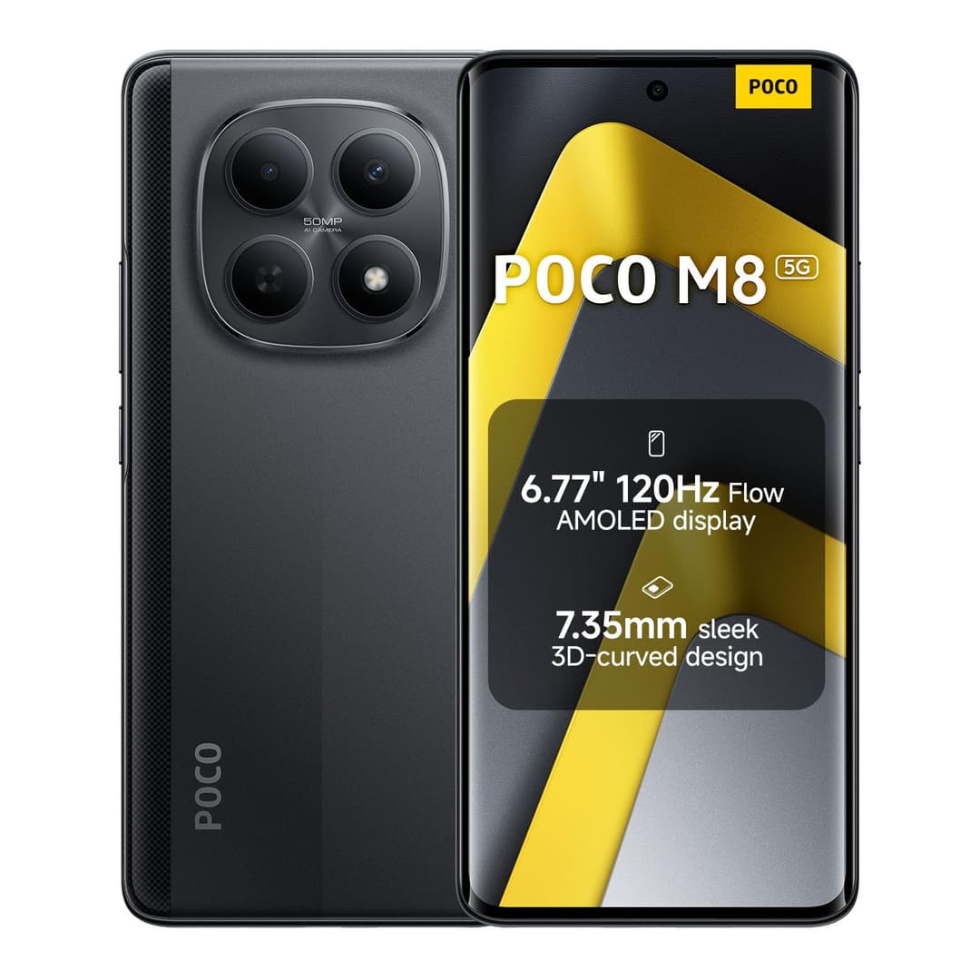 Xiaomi POCO M8, Smartphone 8+512 Go, Écran AMOLED FIow 12…
