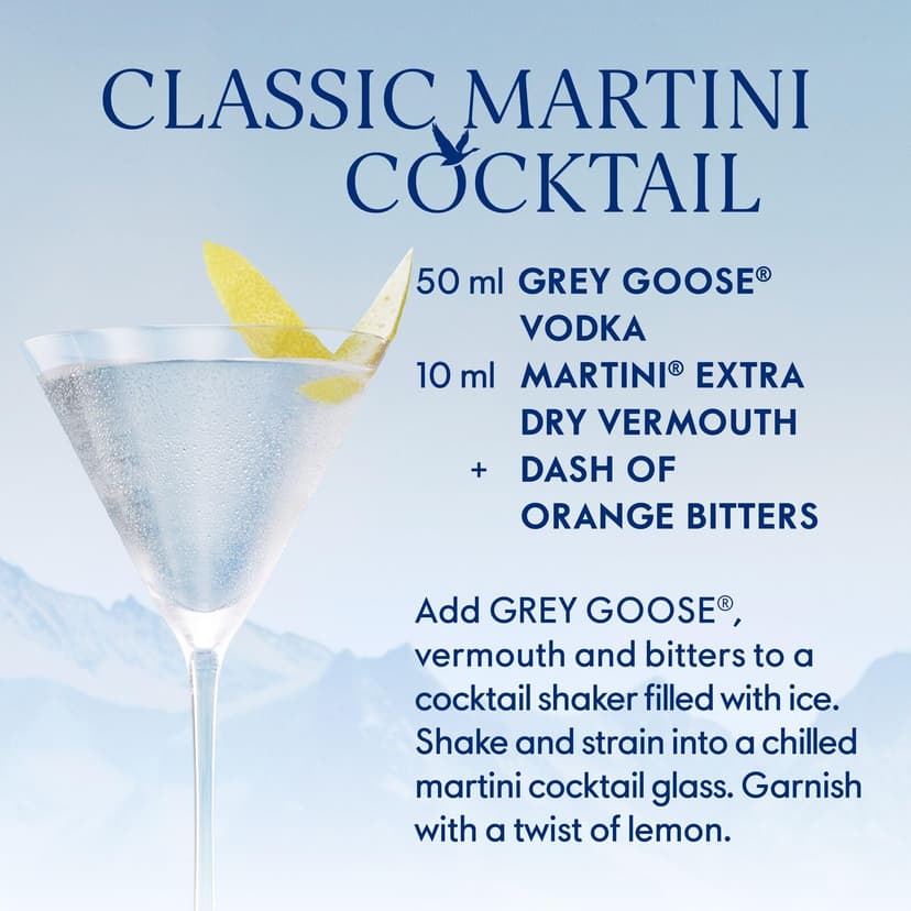 GREY GOOSE Premium French Vodka, 40% ABV, 150cl / 1.5L, Made in France using natural ingredients - 8