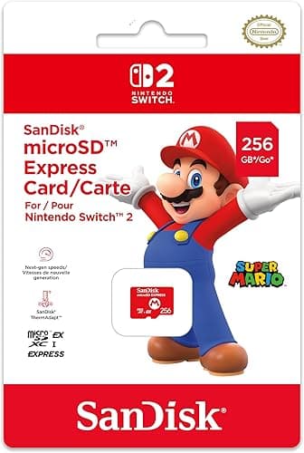Nintendo SanDisk microSD Express Card for Nintendo Switch 2