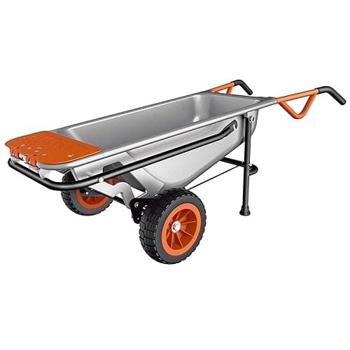 Worx Aerocart WG050 Multi Purpose Poly Barrow Sack Truck Pack of 1