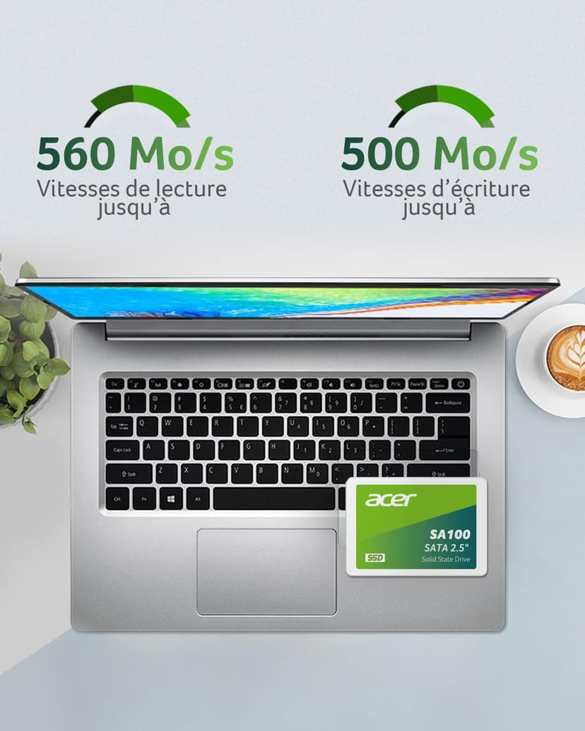 Acer SA100 2.5 960GB SSD - 4