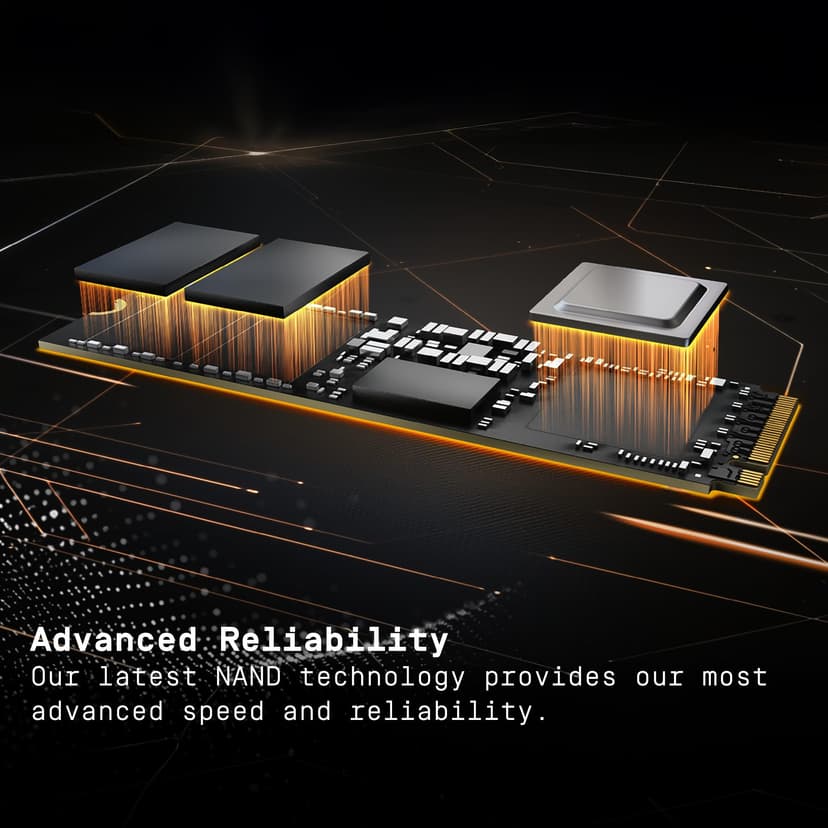 WD_BLACK SN8100 PCIe Gen 5 NVMe SSD 2TB (Up to 14,900MB/s read, 11,000MB/s write speeds, Next Gen TLC 3D CBA NAND, Up to 1,200TBW, Best for AI Applications, Gaming, Video Editing) POWERED BY SANDISK - 7