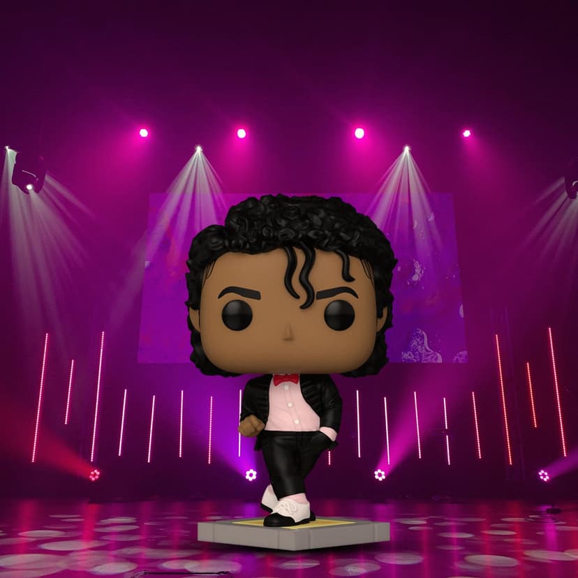 Funko POP! Rocks: Michael Jackson (Billie Jean) - Collectable Vinyl Figure - Gift Idea - Official Merchandise - Toys for Kids & Adults - Music Fans - Model Figure for Collectors and Display - 2