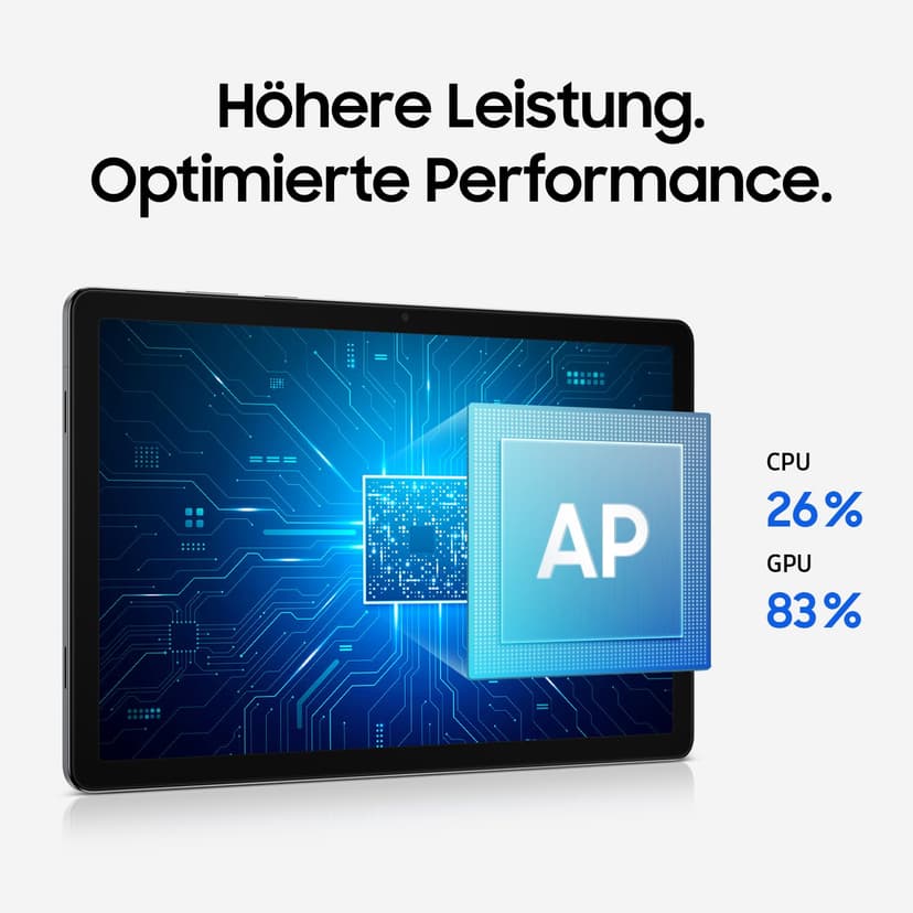 Samsung Galaxy Tab A11+, AI Tablet, 11 Zoll Display, 90 Hz Bildwiederholrate, 128 GB Speicher, 6 GB RAM, Android, Dolby Atmos Quad-Lautsprecher, Gray, 3 Jahre Herstellergarantie - 3