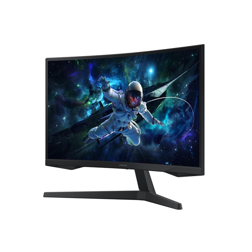 Samsung 27' Odyssey G55C Gaming Monitor, LS27CG554EUXEN - 3