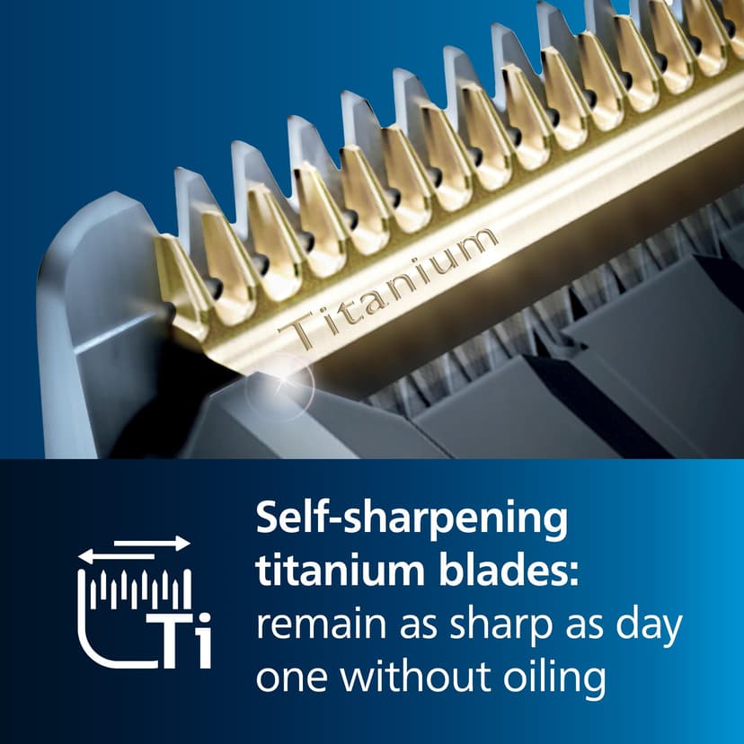 Philips Hair Clipper Série 9000 - Tondeuse à Cheveux avec Interface à Balayage Tactile (Modèle HC9450/20) - 4