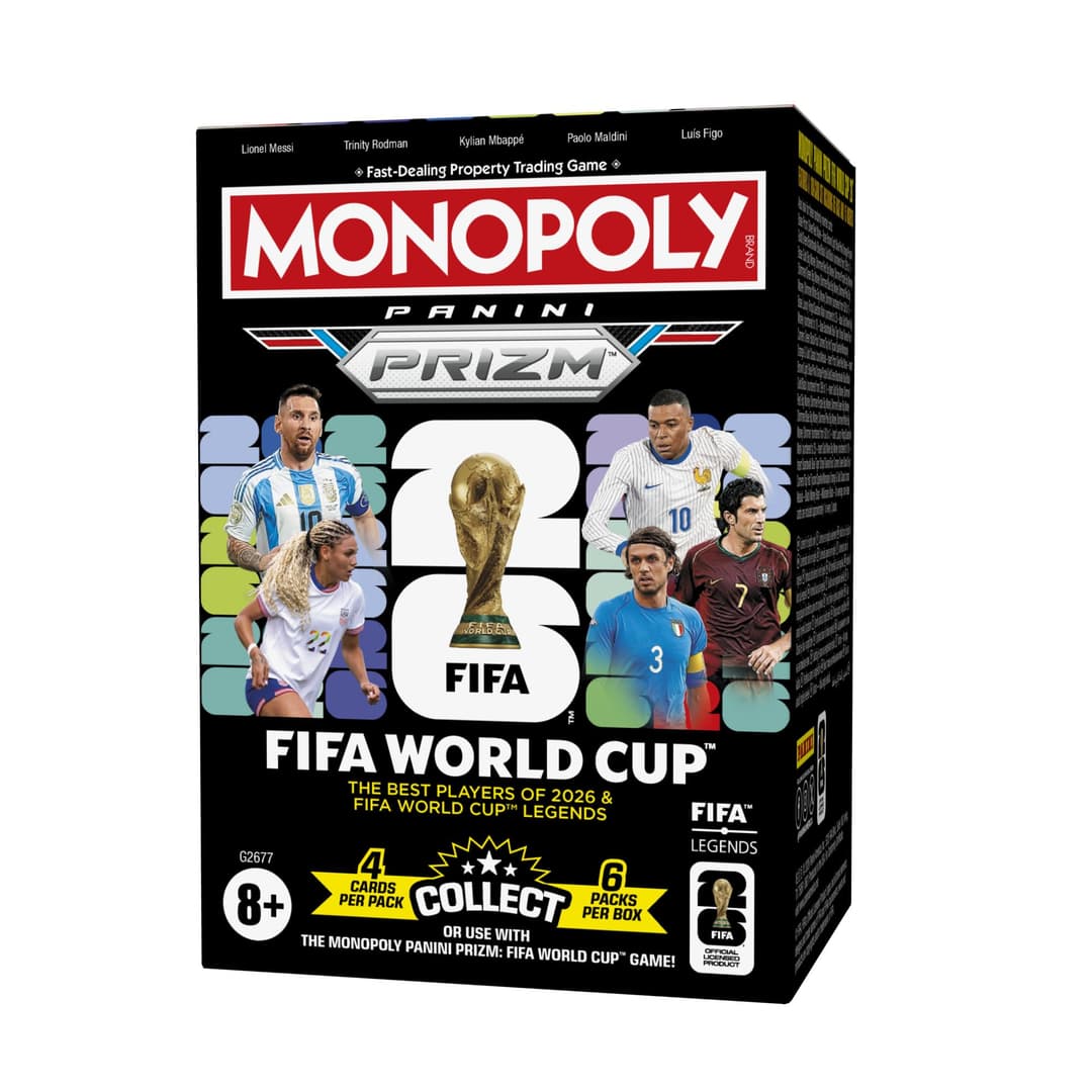 Monopoly Panini Prizm: FIFA World Cup Trading Cards Boost…