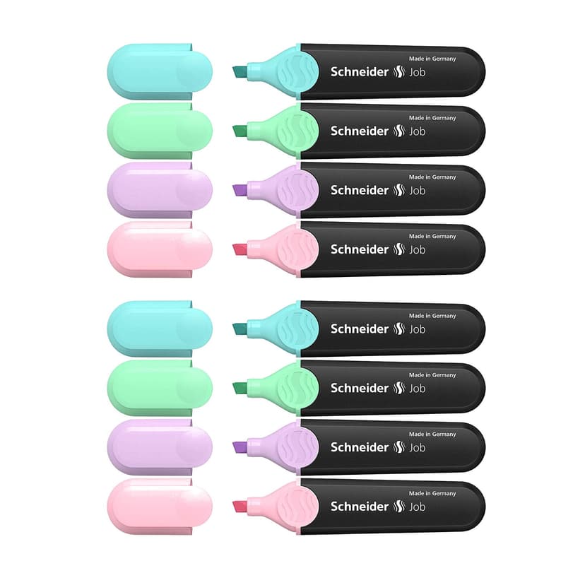 Schneider Job 150 Pastel Highlighters (Turquoise, Mint, L… - 1