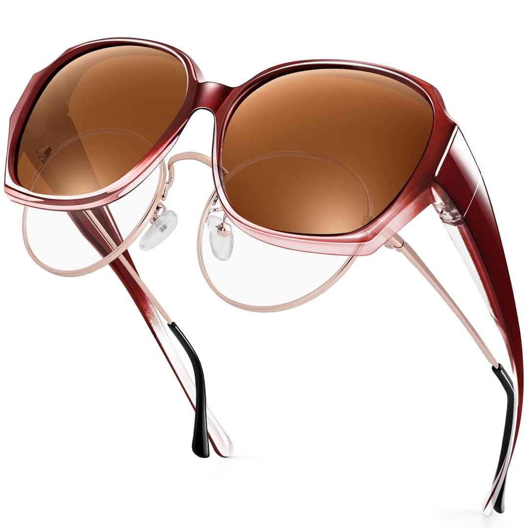 URUMQI Surlunettes de Soleil Femme, Sur Lunettes Polarisé…
