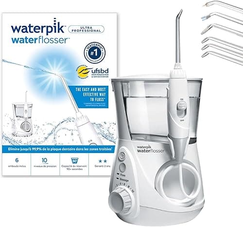 Waterpik – Hydropulseur Ultra professionnal, Jet dentaire…